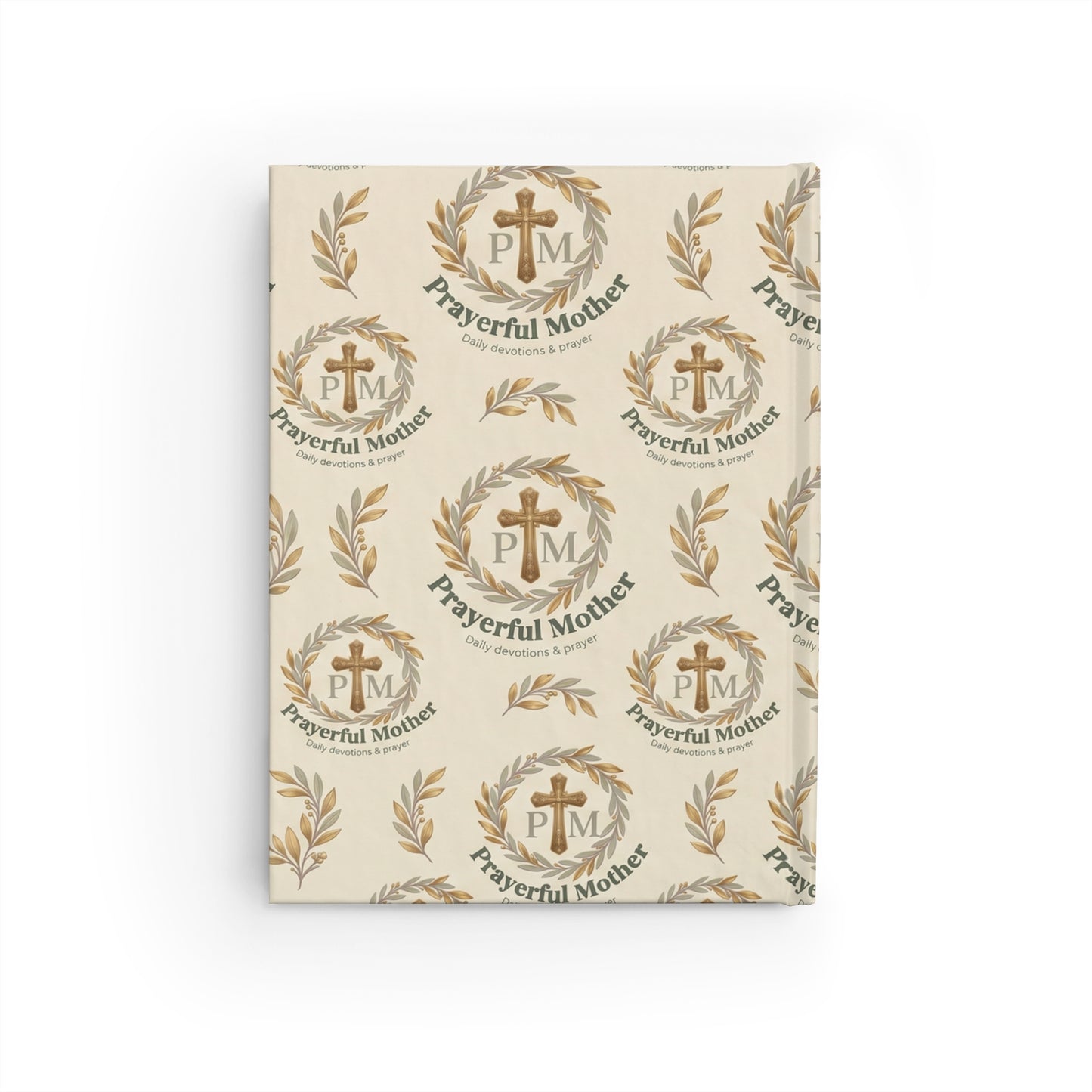 Prayerful Mother Journal — Lined Spiritual Keepsake Notebook