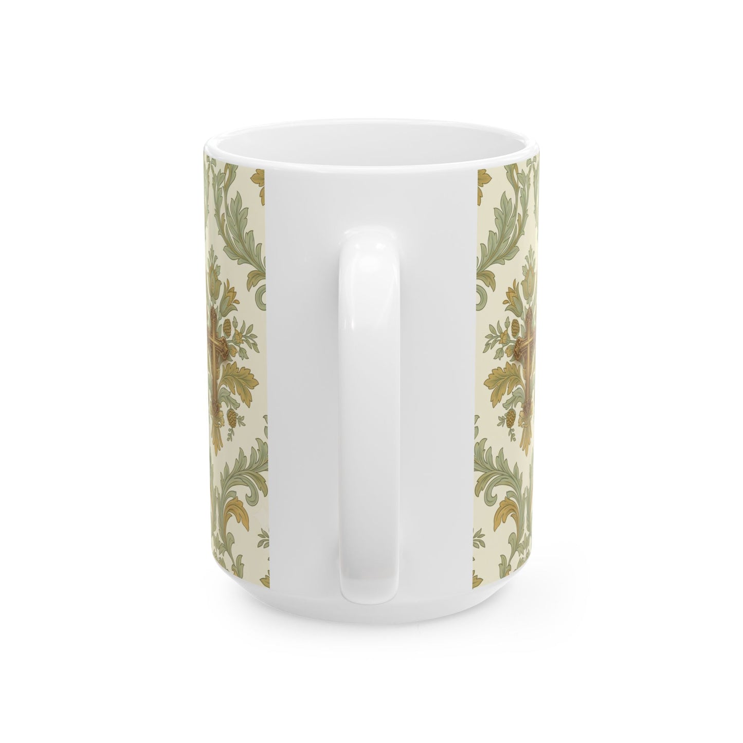 Prayerful Mother Ceramic Mug — Faithful Mom Coffee Cup (11oz/15oz)