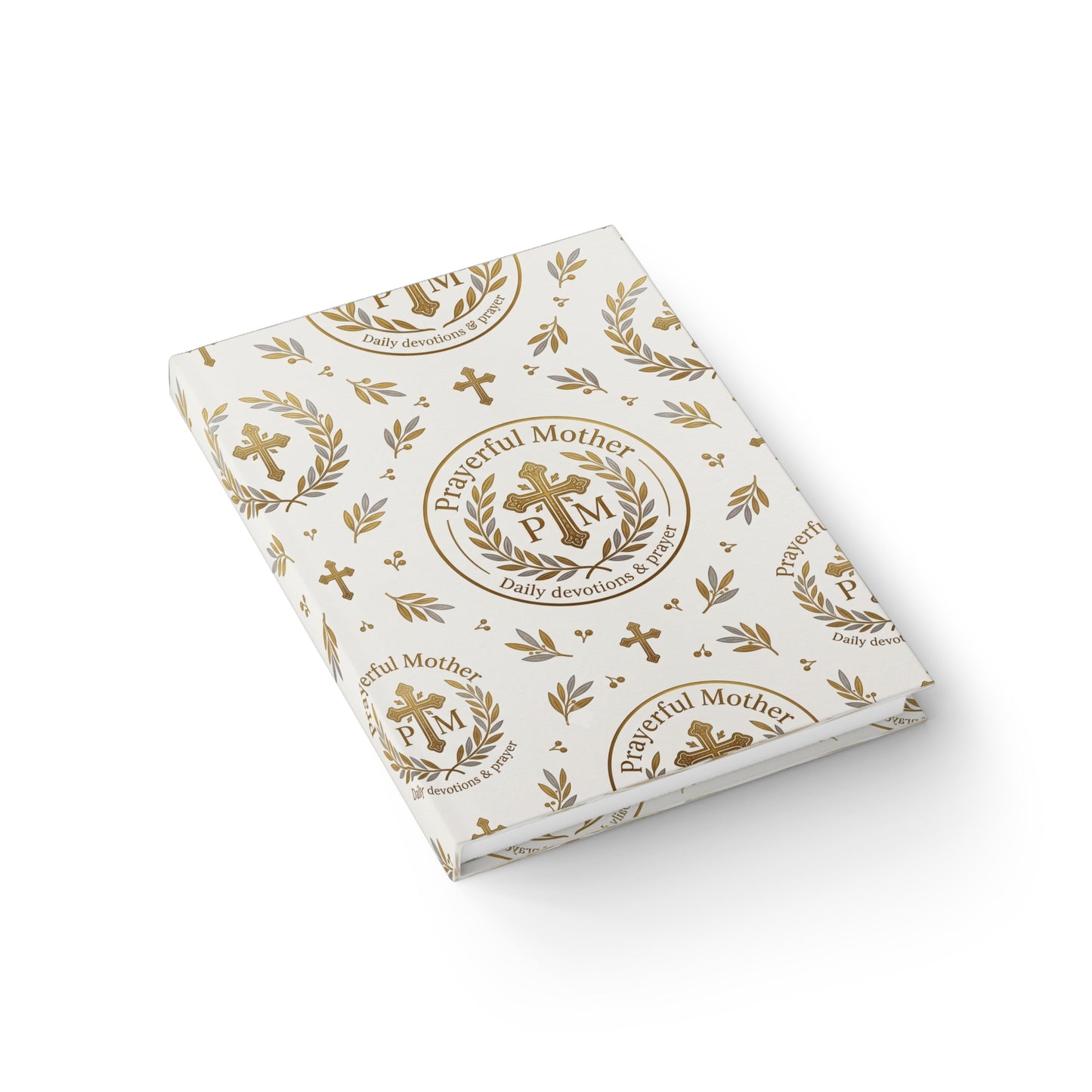 Prayerful Mother Ruled Journal — Faith Devotions & Gratitude Notebook